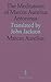 The Meditations of Marcus Aurelius Antoninus by Aurelius Marcus
