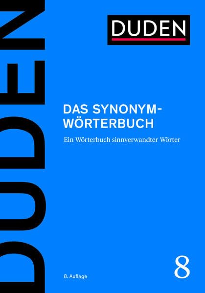 Duden Das Synonymwörterbuch (Hardcover)