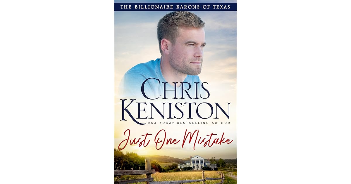 Book giveaway for Just One Mistake (Billionaire Barons of Texas, 8) by