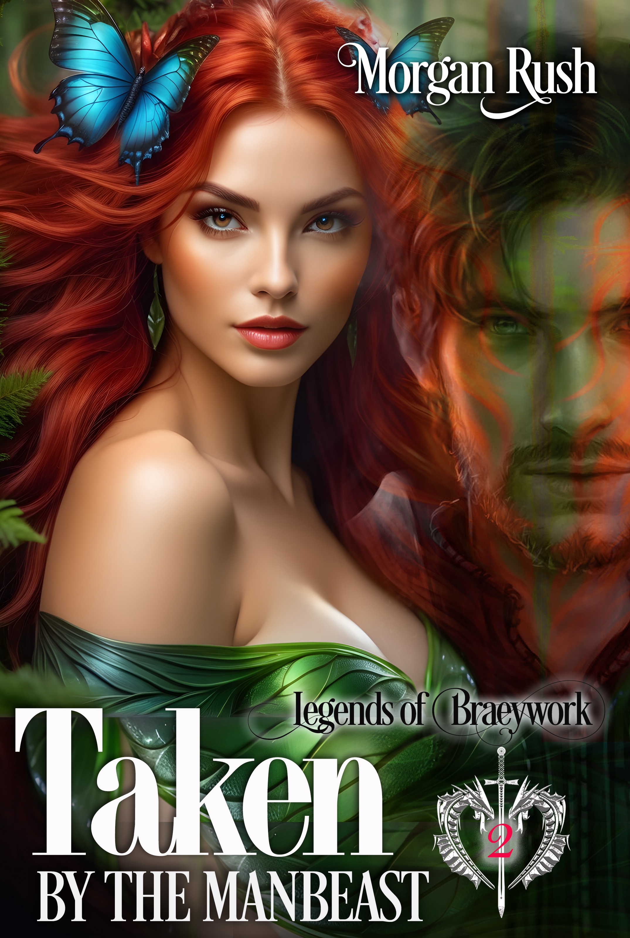 Taken by the Manbeast: Steamy Historical Fantasy Romance (Legends of Braeyork Book 2)
