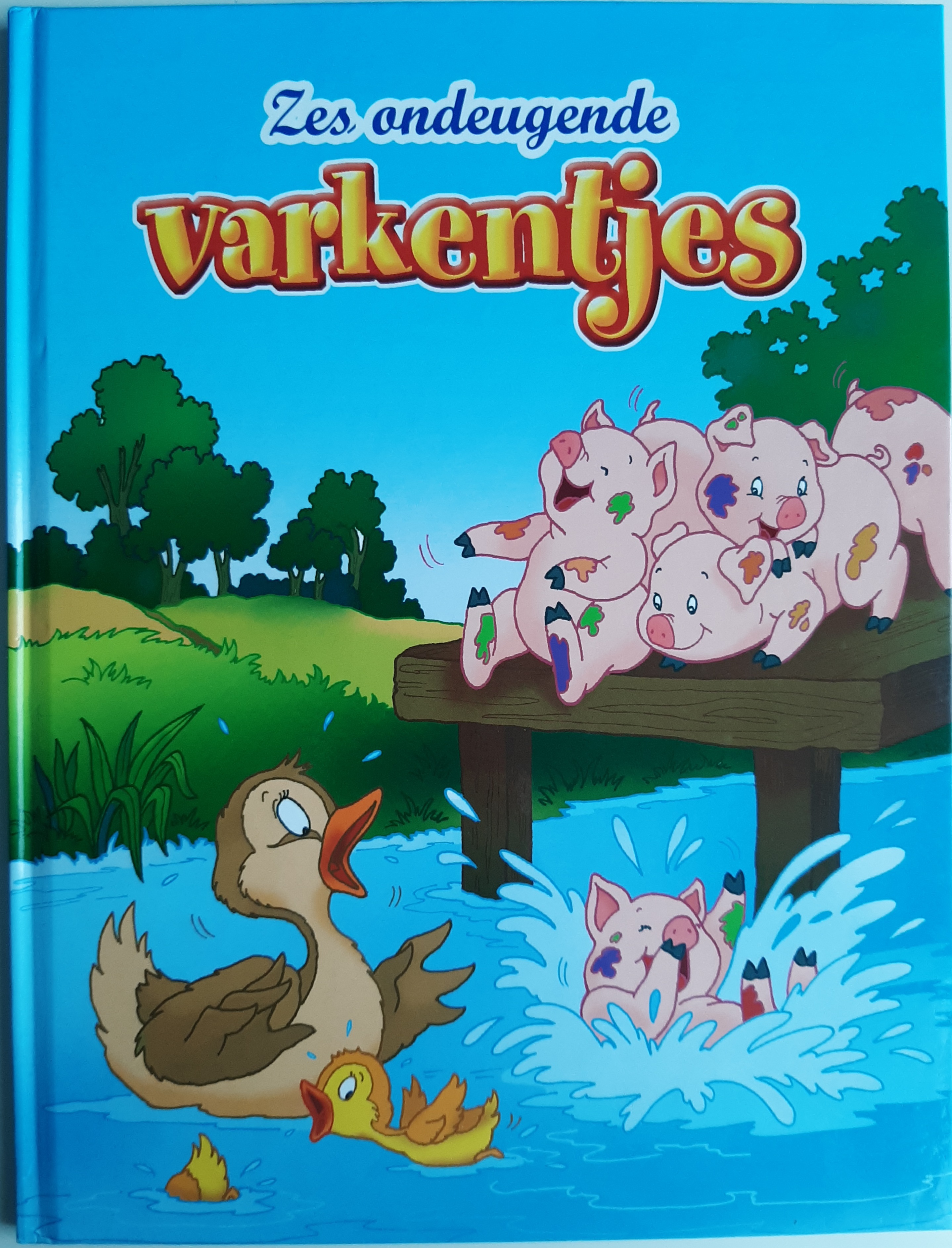 Zes ondeugende varkentjes