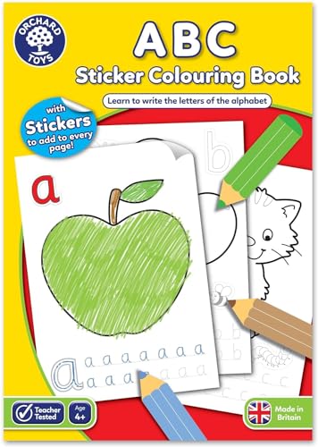 Sticker coloiting: Book abc (8 1)