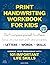 Print Handwriting Workbook ...
