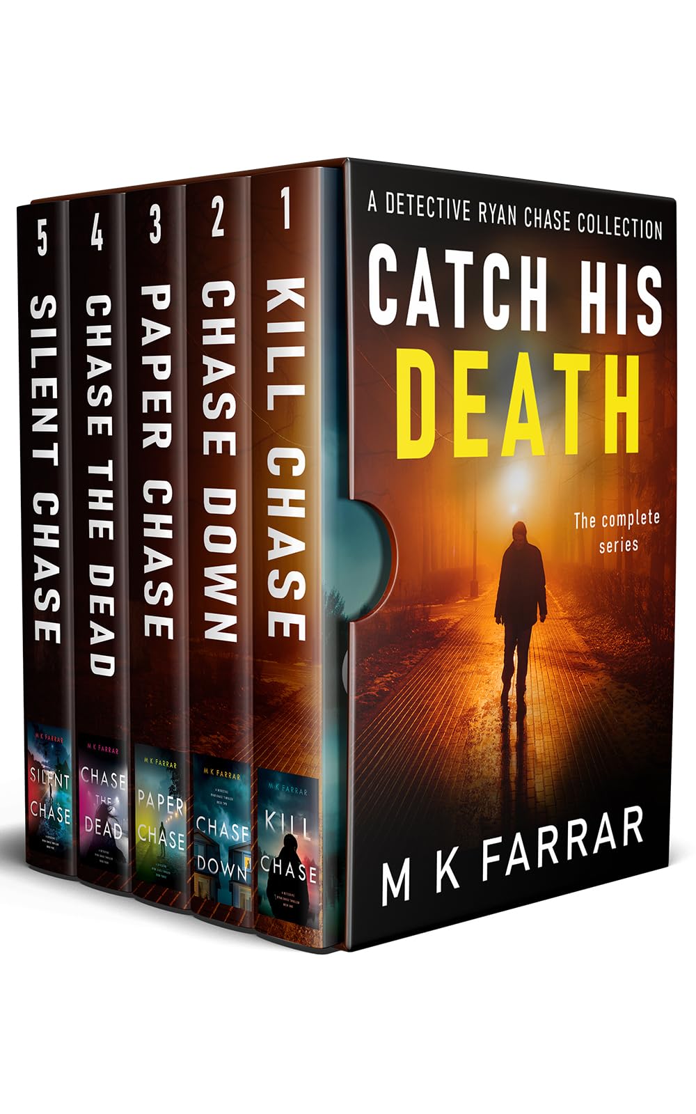 Catch His Death: The Complete Series, Books 1-5 (Detective Ryan Chase #1-5)