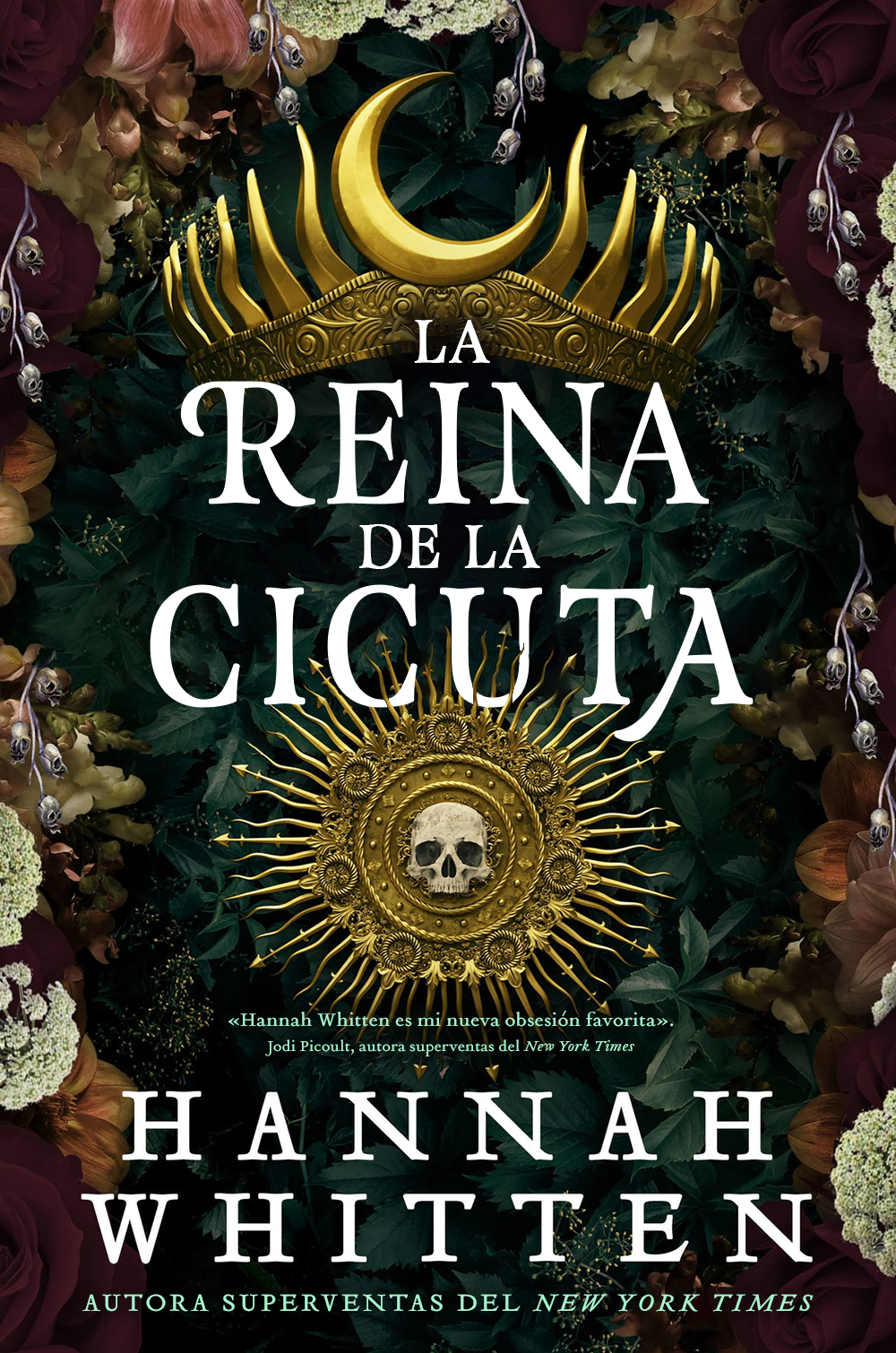 Portada de La reina de la cicuta, de Hannah Whitten