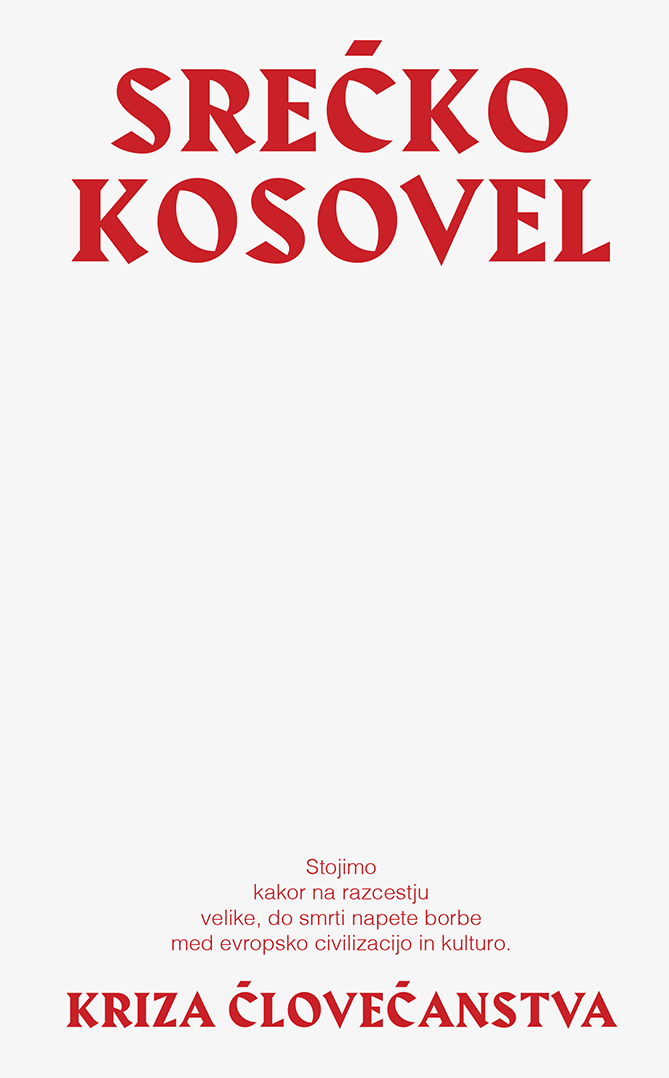 Kriza človečanstva (Hardcover)
