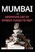 Mumbai: Adventure List of O...