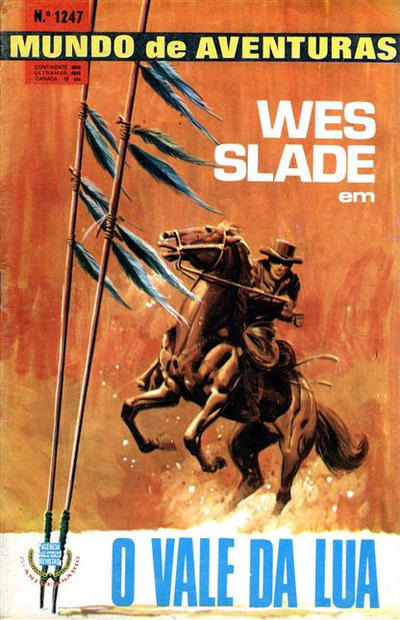 Mundo de Aventuras nº 1247 - Wes Slade em O Vale da Lua