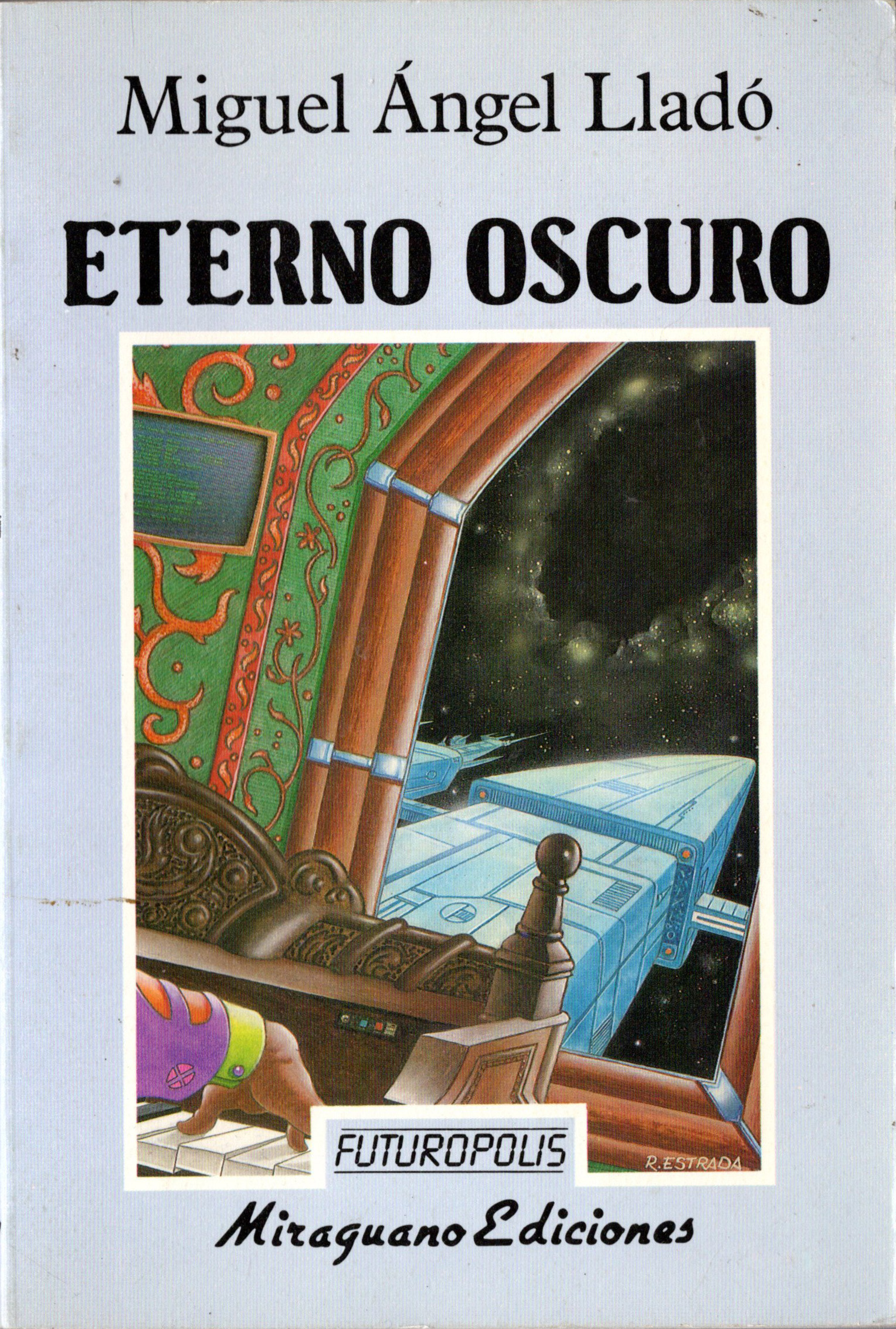 Portada de Eterno oscuro, de Miguel Angel Llado
