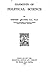 Elements of Political Science