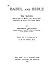 Babel and Bible