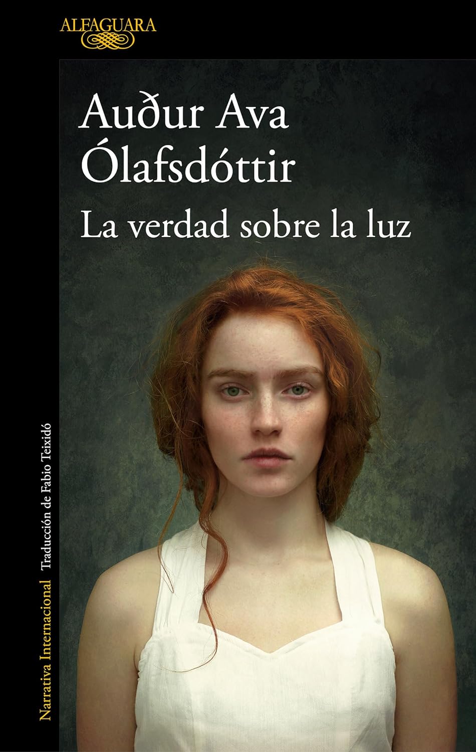 Portada de La verdad sobre la luz, de Auður Ava Ólafsdóttir