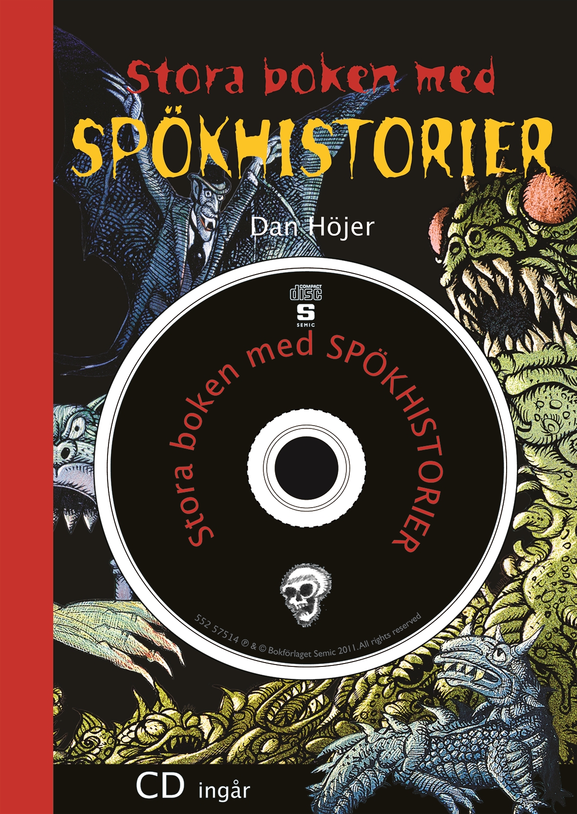 Stora boken med spökhistorier (Hardcover)