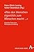 "Was den Menschen eigentlich zum Menschen macht ..." by Prof. Hans-Ulrich Lessing