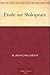 Étude sur Shakspeare