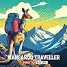 Kangaroo Traveller Photobook: 40+ Colorful Pages With Funny Kangaroo Traveller Illustrations For Relaxation And Stress Relief