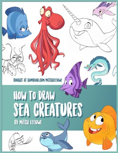 How To Draw Sea Creatures (Paperback)