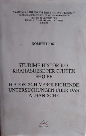 Studime historiko-krahasuese për gjuhën shqipe