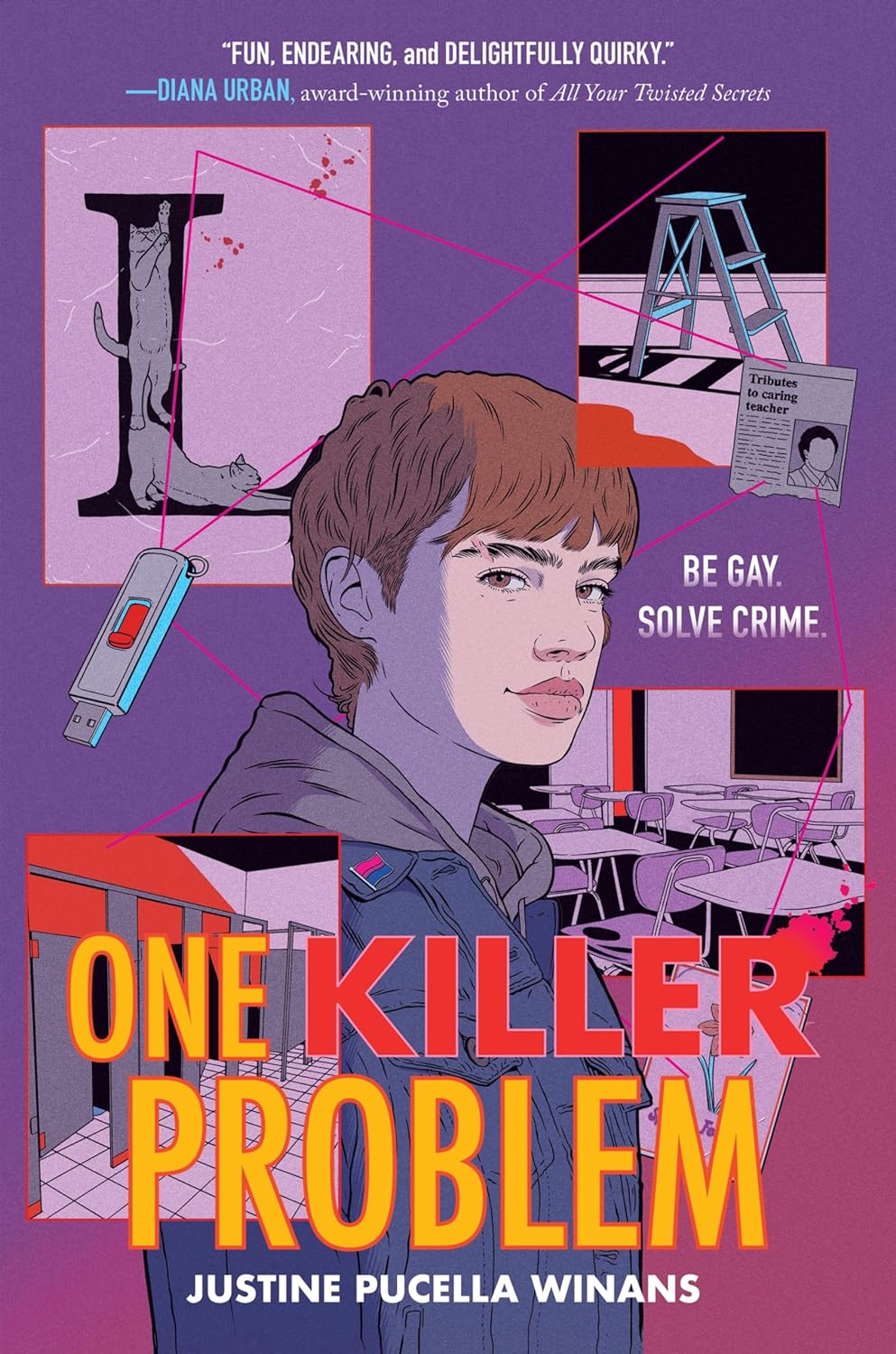 One Killer Problem: A Darkly Funny Young Adult Mystery with Queer Teens and Murder