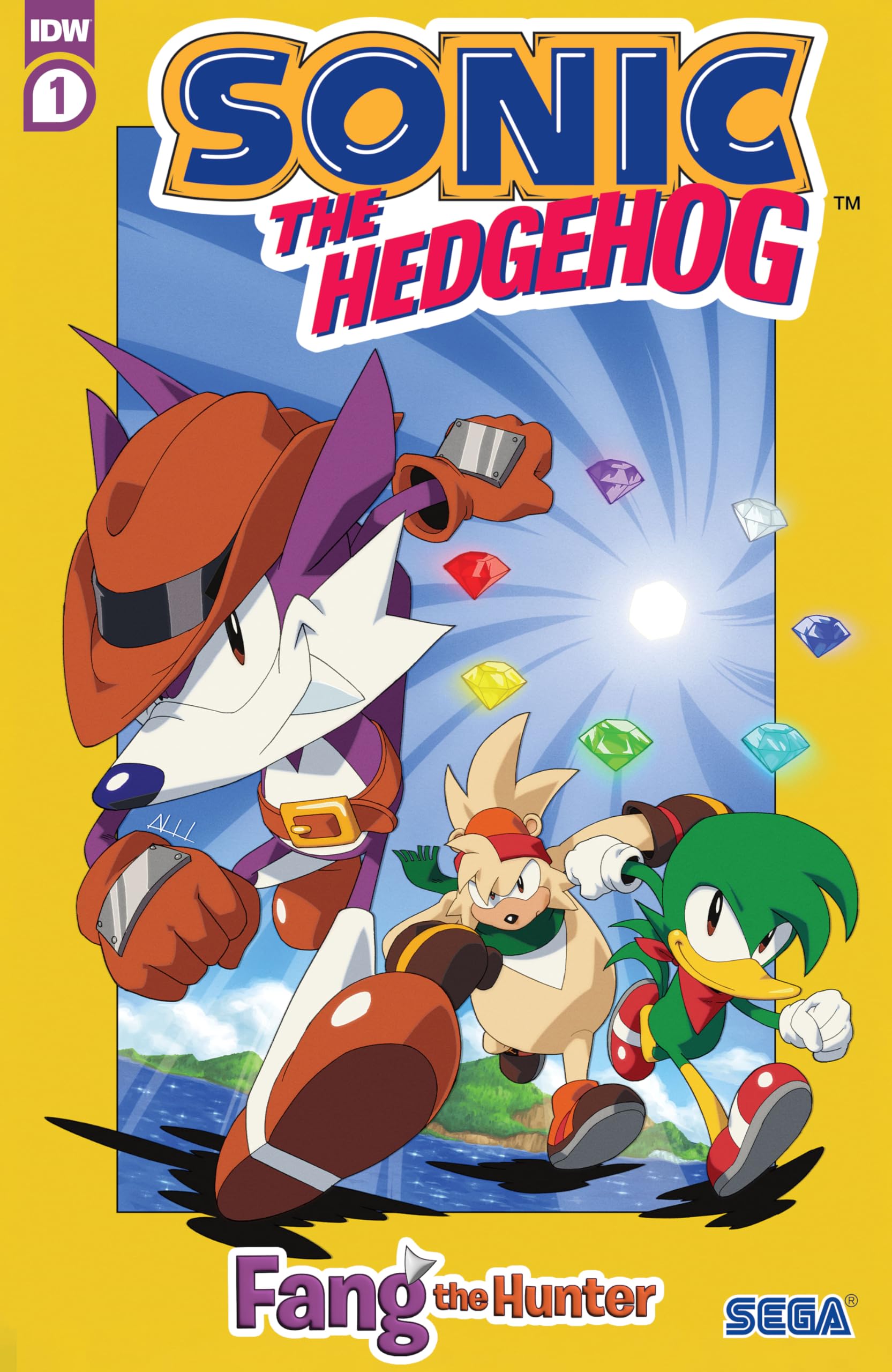 Sonic the Hedgehog: Fang the Hunter #1 (of 4)