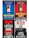 Freida McFadden 4 Books Set: Never Lie, The Housemaids Secret, The Locked Door & The House maid