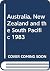 Australia, New Zealand and the South Pacific
