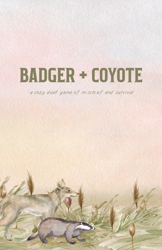 Badger + Coyote (Paperback)