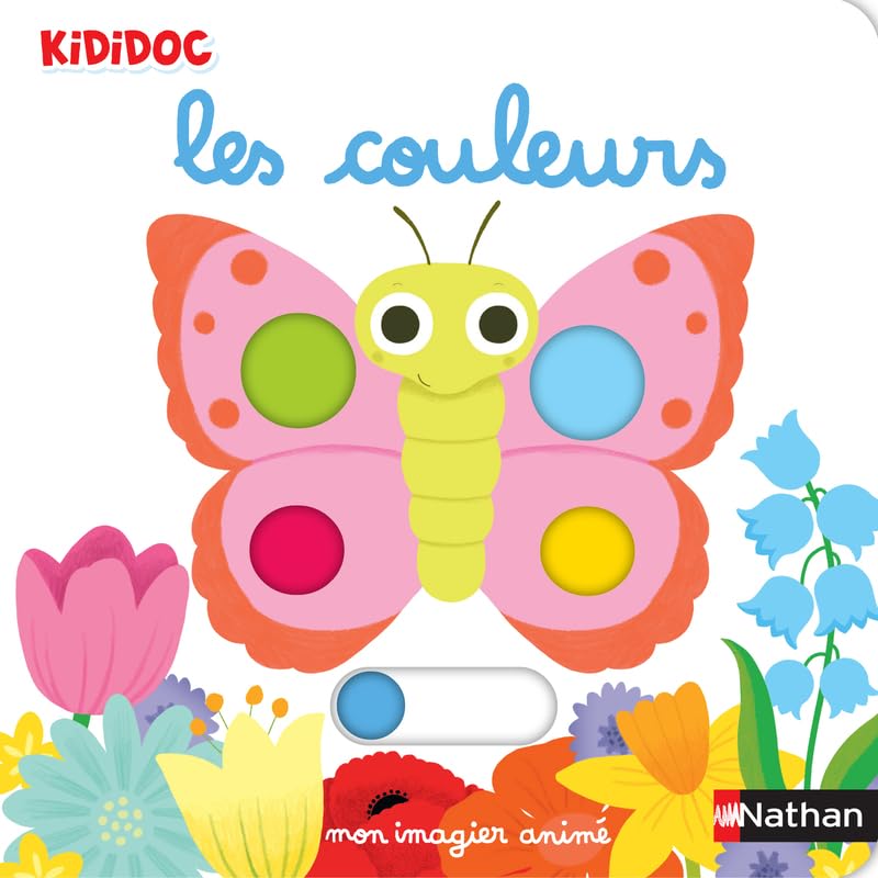 Mon imagier animé les couleurs (Hardcover)