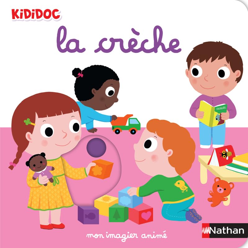 Mon imagier animé la crèche (Hardcover)
