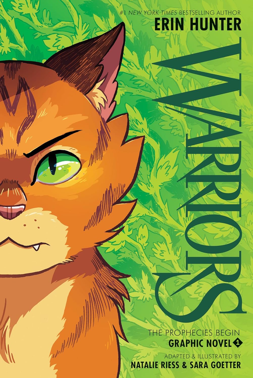 Book cover: Warriors Graphic Novel: The Prophecies Begin Part One of Three: A Graphic Novel Adventure into the World of the Warrior Cats by Erin Hunter