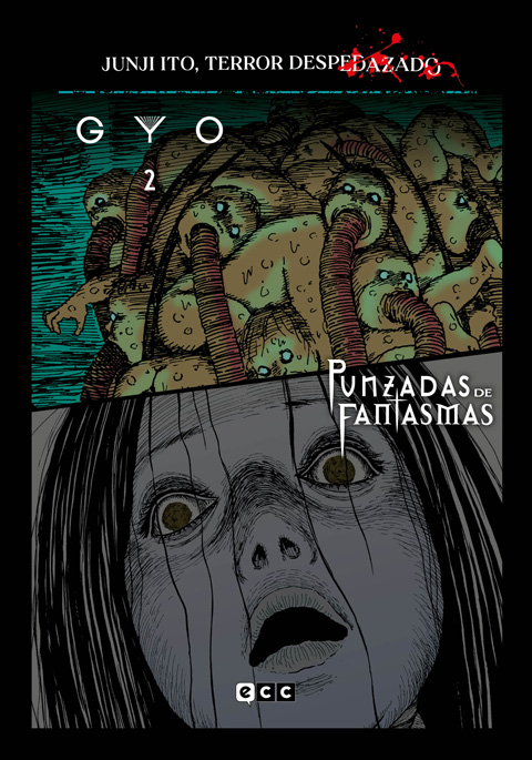 Junji Ito, Terror despedazado núm. 11 de 28 - Gyo 2 + Punzadas de fantasmas (Paperback)