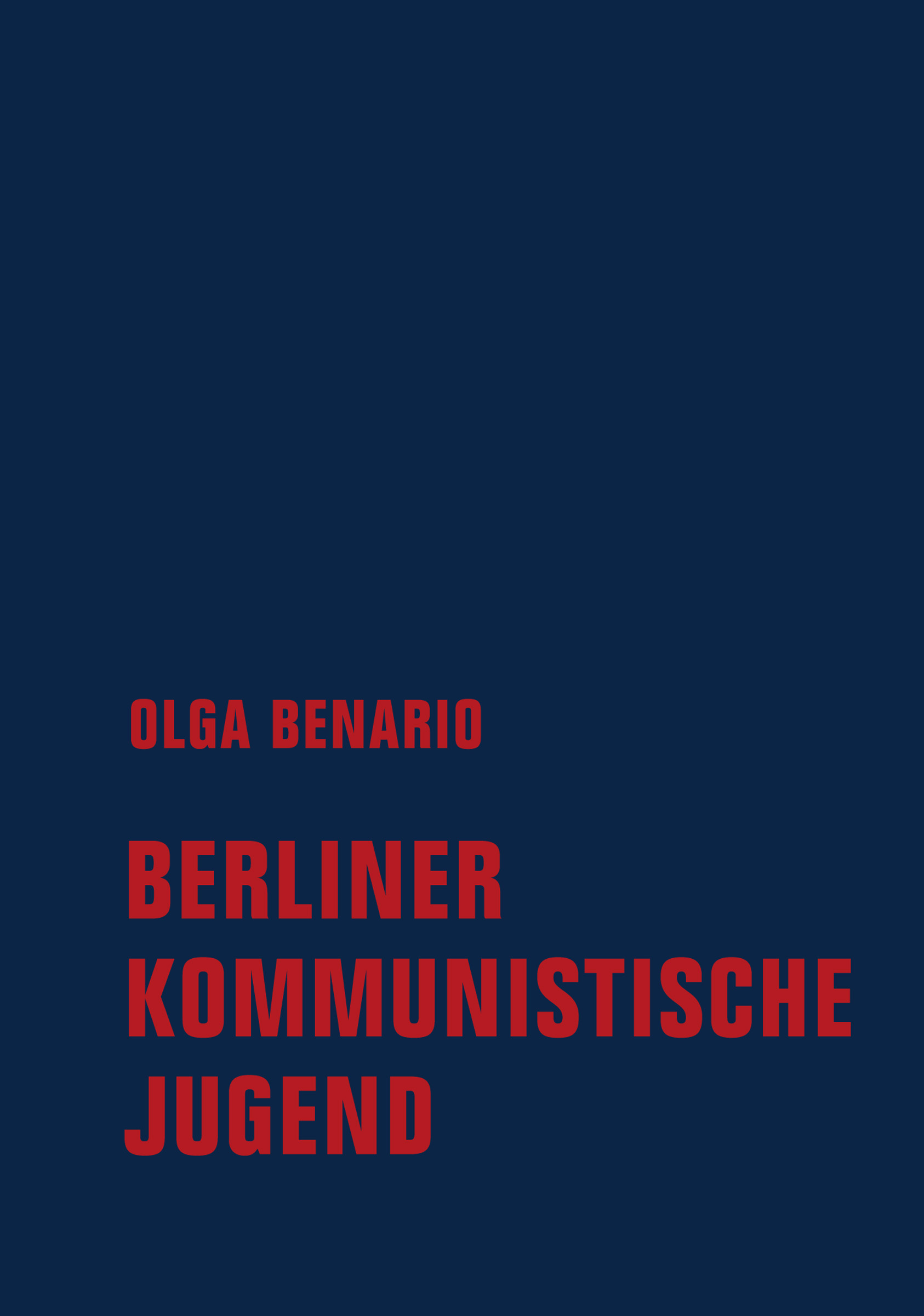 Berliner kommunistische Jugend (Hardcover)
