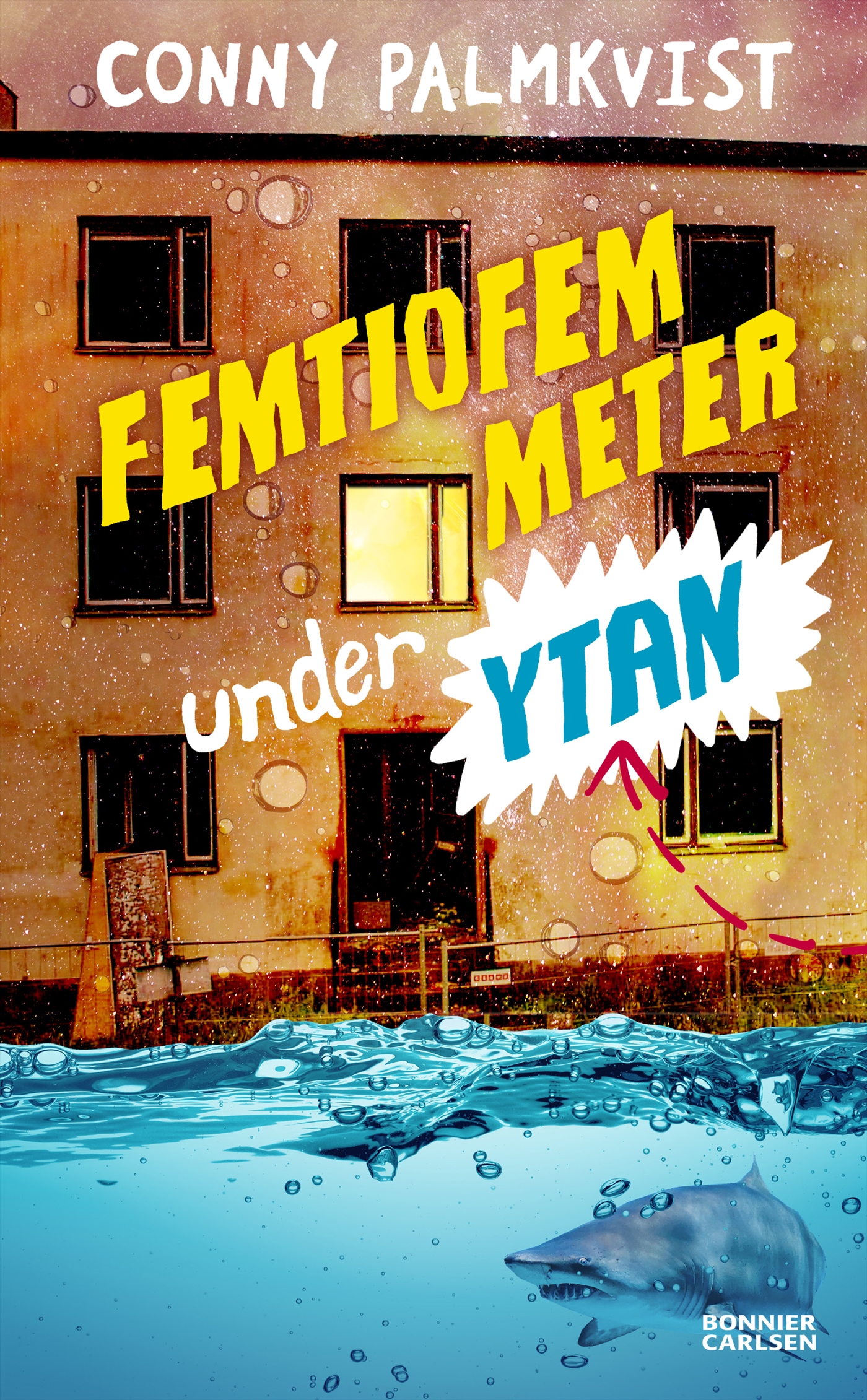 Femtiofem meter under ytan (Hardcover)