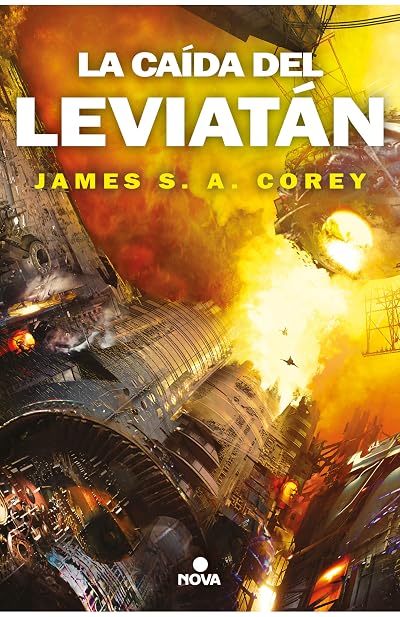 Portada de La caída del Leviatán, de James S.A. Corey