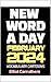 New Word A Day: February 20...