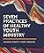Seven Practices of Healthy Youth Ministry