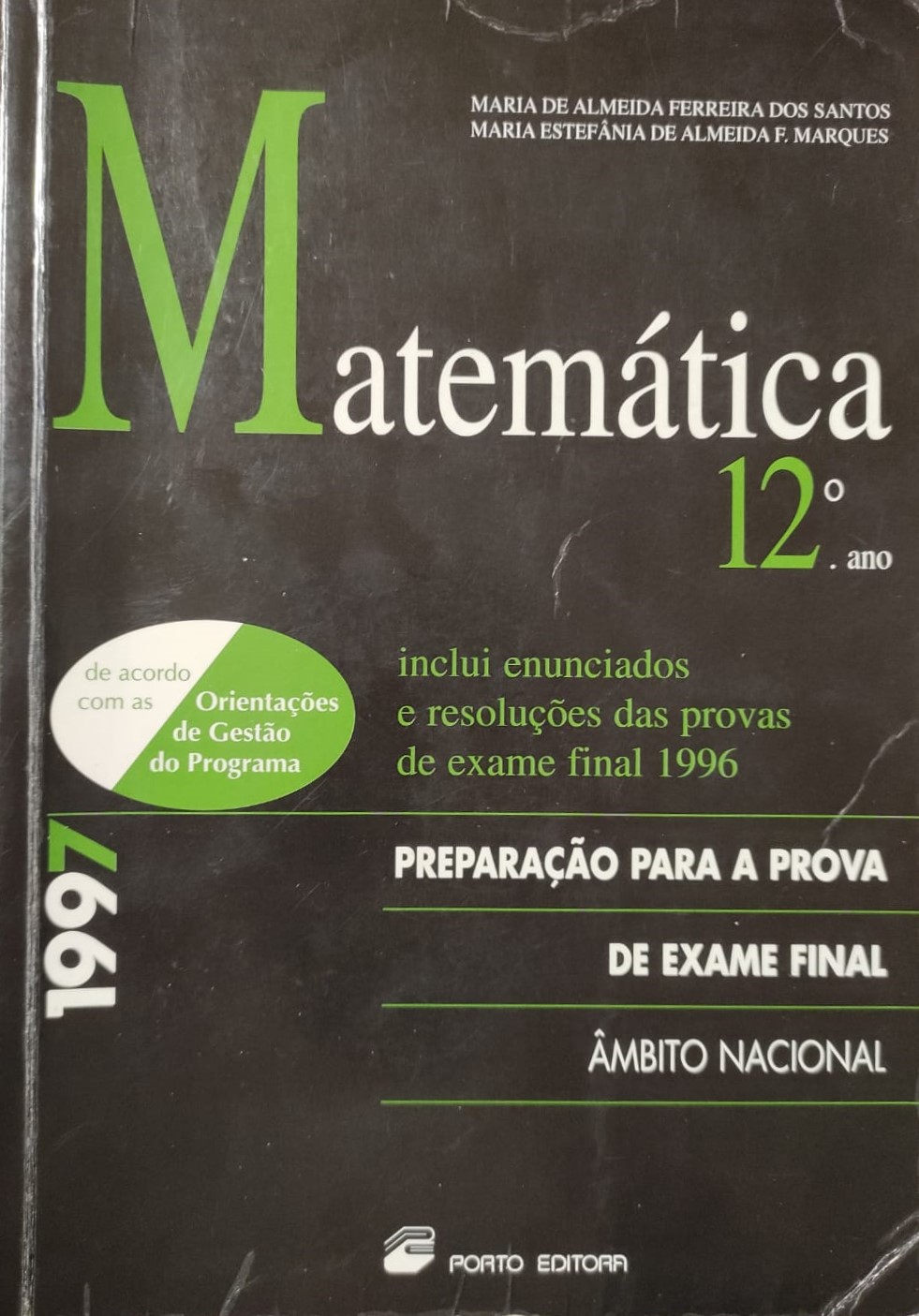 Matemática 12.º - Preparação para a Prova de Exame Final - Âmbito Nacional (Paperback)