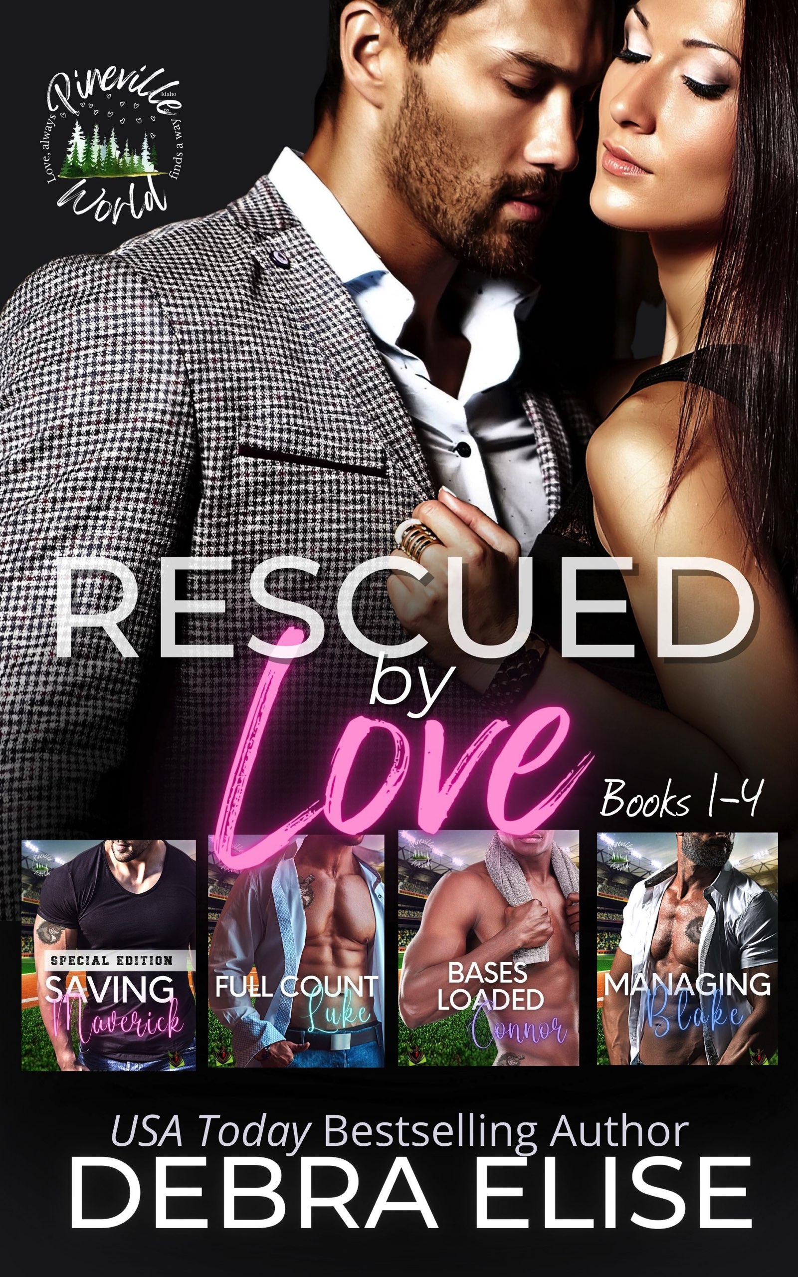Rescued by Love Books 1-4 (Debra Elise Romance Collections)