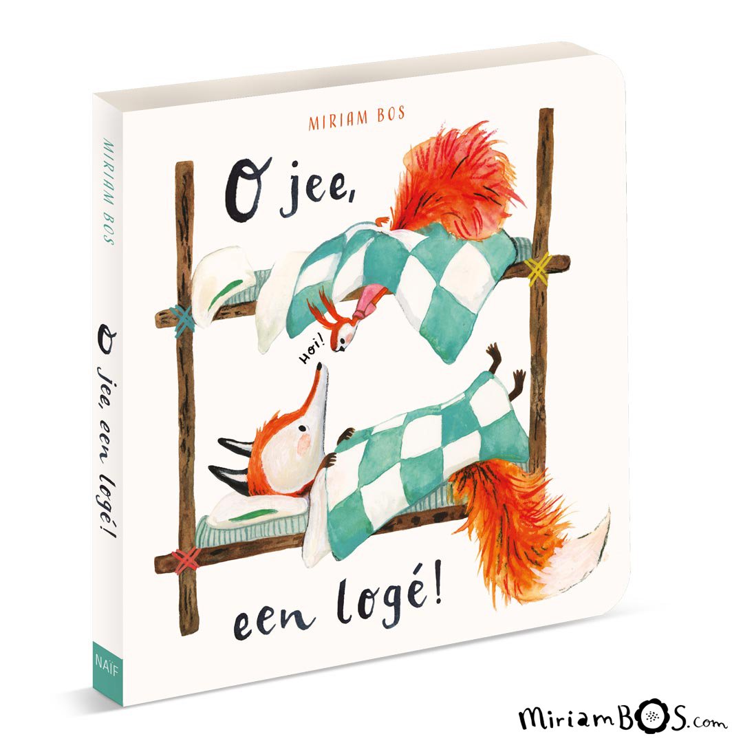 O jee, een logé (Board Book)