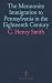 The Mennonite Immigration t...