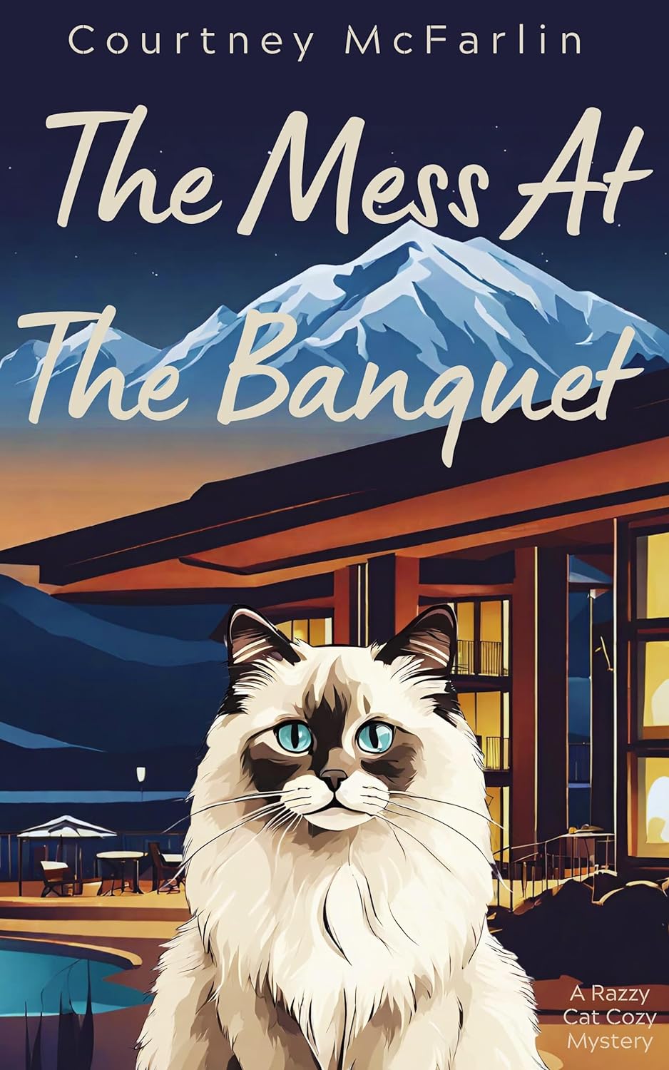 The Mess at the Banquet (A Razzy Cat Cozy Mystery, #5)