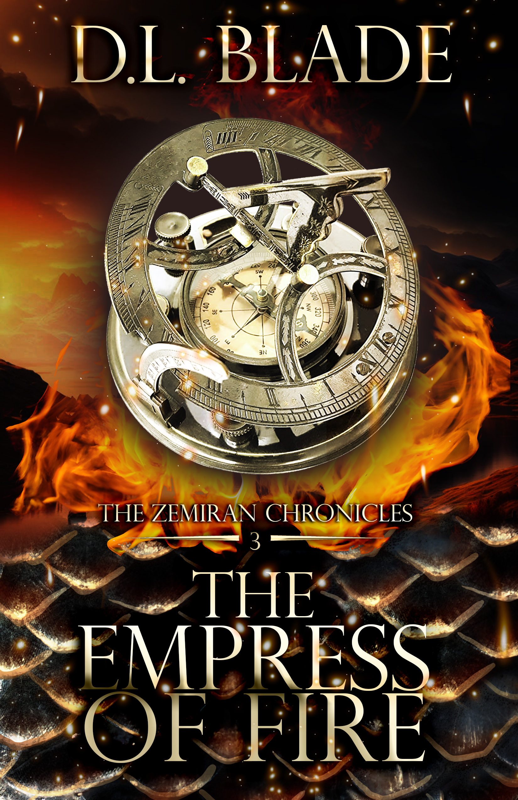 The Empress of Fire: A Fantasy Romance (The Zemiran Chronicles #3)