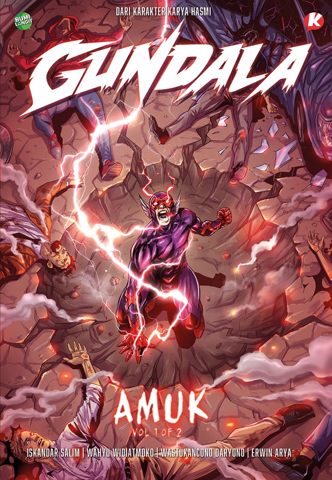 Gundala: Amuk Vol. 1 (Paperback)