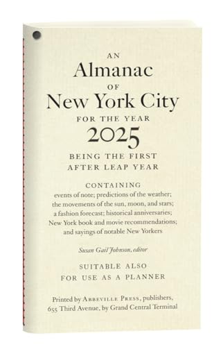 An Almanac of New York City for the Year 2025 (Paperback)