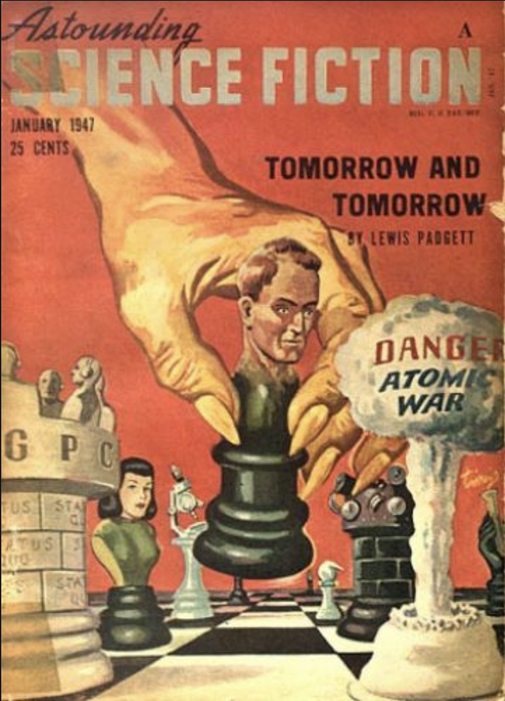 Astounding Science Fiction, Vol. 38, No. 5, January 1947 (Mass Market Paperback)
