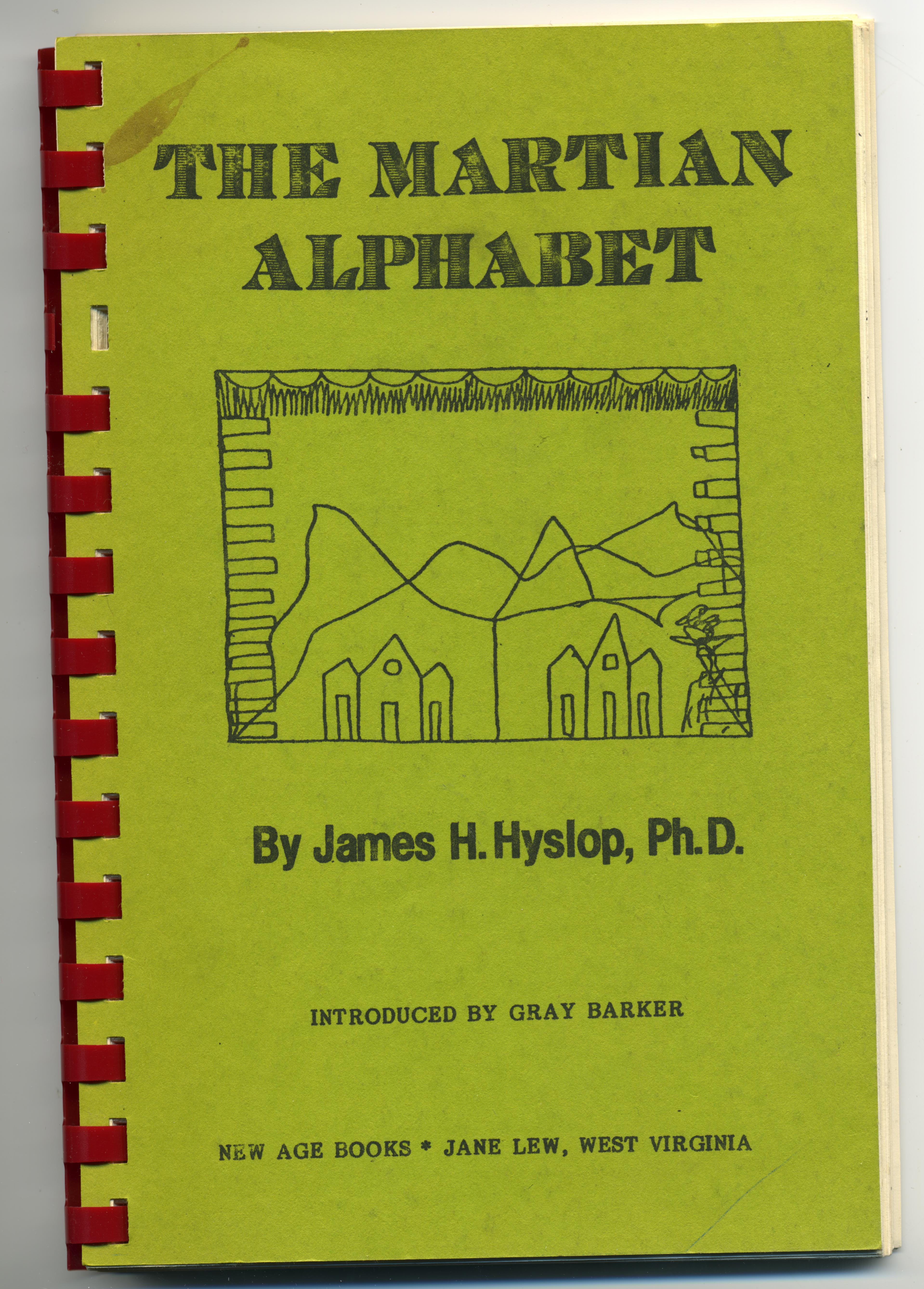 The Martian alphabet (Spiral-bound)