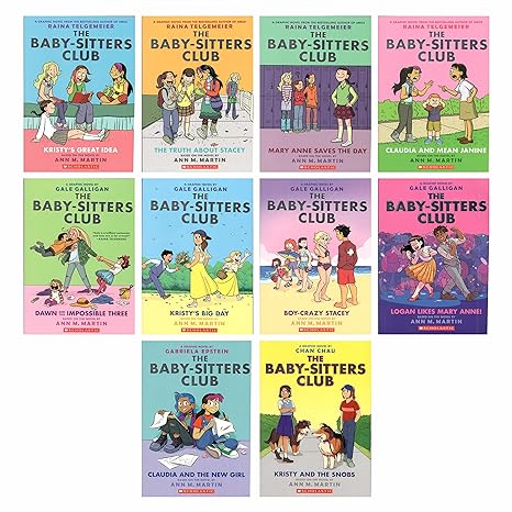 The Baby-sitters Club Graphic Novels #1-10: A Graphix Collection: Full-Color Edition (The Baby-Sitters Club Graphix)