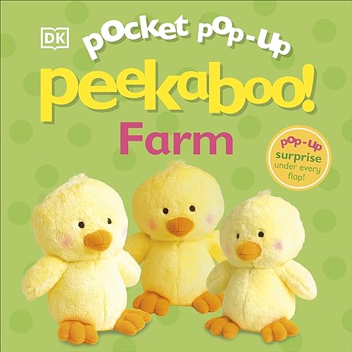 DK Children Pocket Pop-Up Peekaboo! Farm. (Board Book)