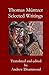 Thomas Müntzer - Selected Writings by Thomas Müntzer