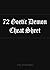 72 Goetic Demon Cheat Sheet by Anne O'Donoghue